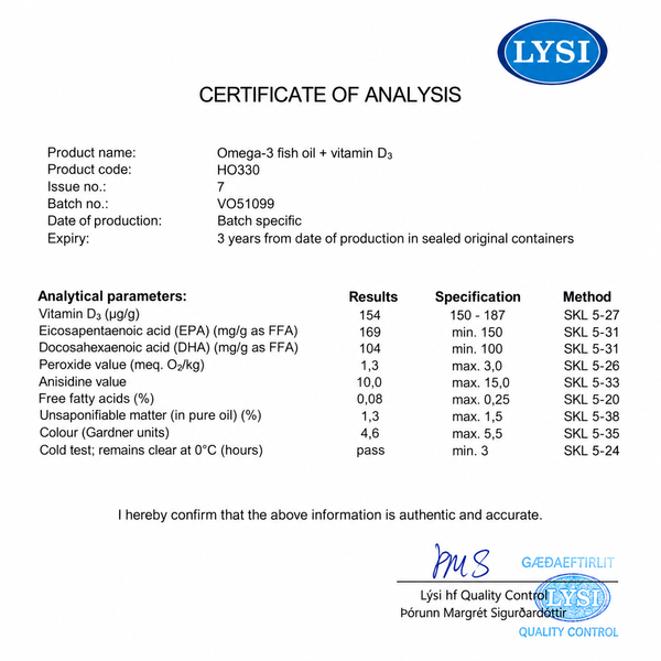 Lysi Вітамін D3 25 мкг (1000 МО), 180 капсул D3 &ndash; оригінальний продукт з Ісландії